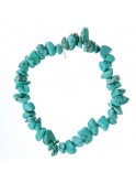 Bracelet chips, pierres précieuses, pierres naturelles, gemmes, turquoise